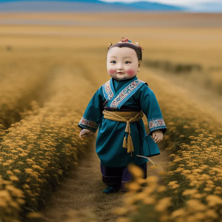 Куклы и Игрушки Монголов Баатуд