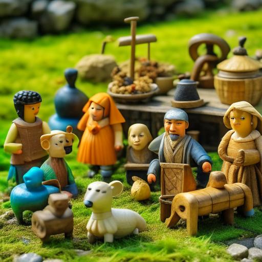 куклы и игрушки народов древней Ирландии
