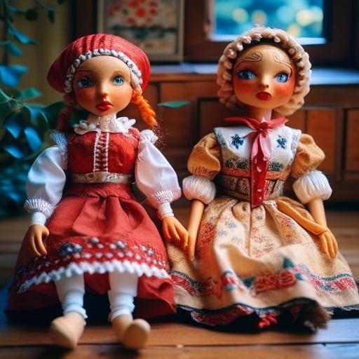 Куклы и игрушки древнеморавского государства Само