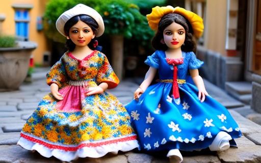 Игрушки и куклы Сицилии и Италии
