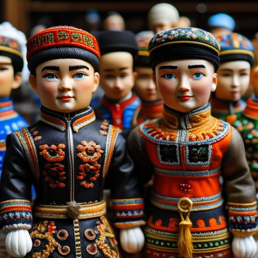 Chelyabinsk Cossack dolls