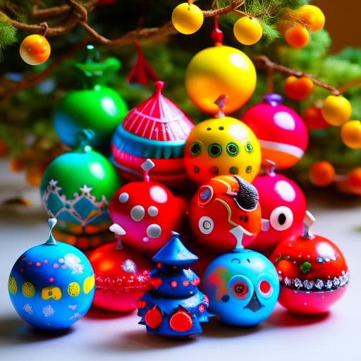 Christmas tree toys
