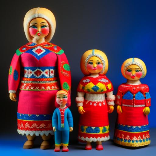 Chuvash dolls