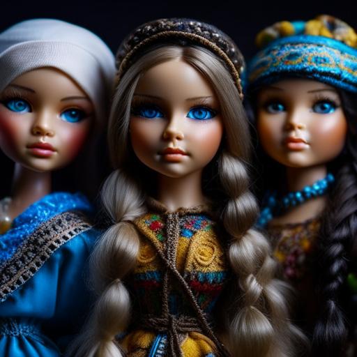 Игрушки и куклы Янктоны индейского племени Америки