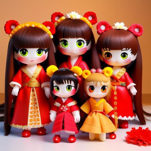 Shinnekoki dolls