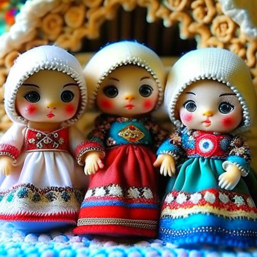 куклы и игрушки Алабугатских татар