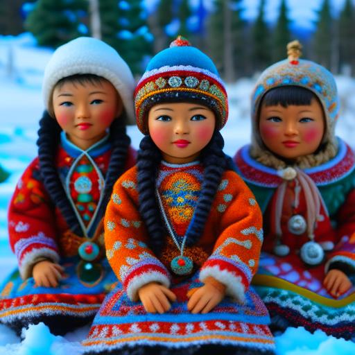 куклы и игрушки коренного населения Якутии