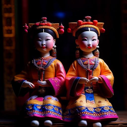 Zhuang dolls
