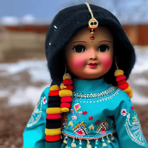 Куклы и игрушки Алтайских казахов